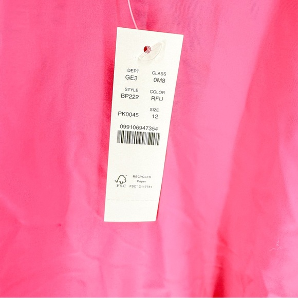 J. Crew Pink Ruffled One Piece Swimsuit - Picture 4 of 4